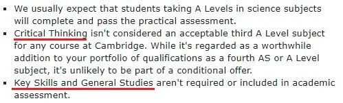 image.png G5大学不接受这些A-Level科目!