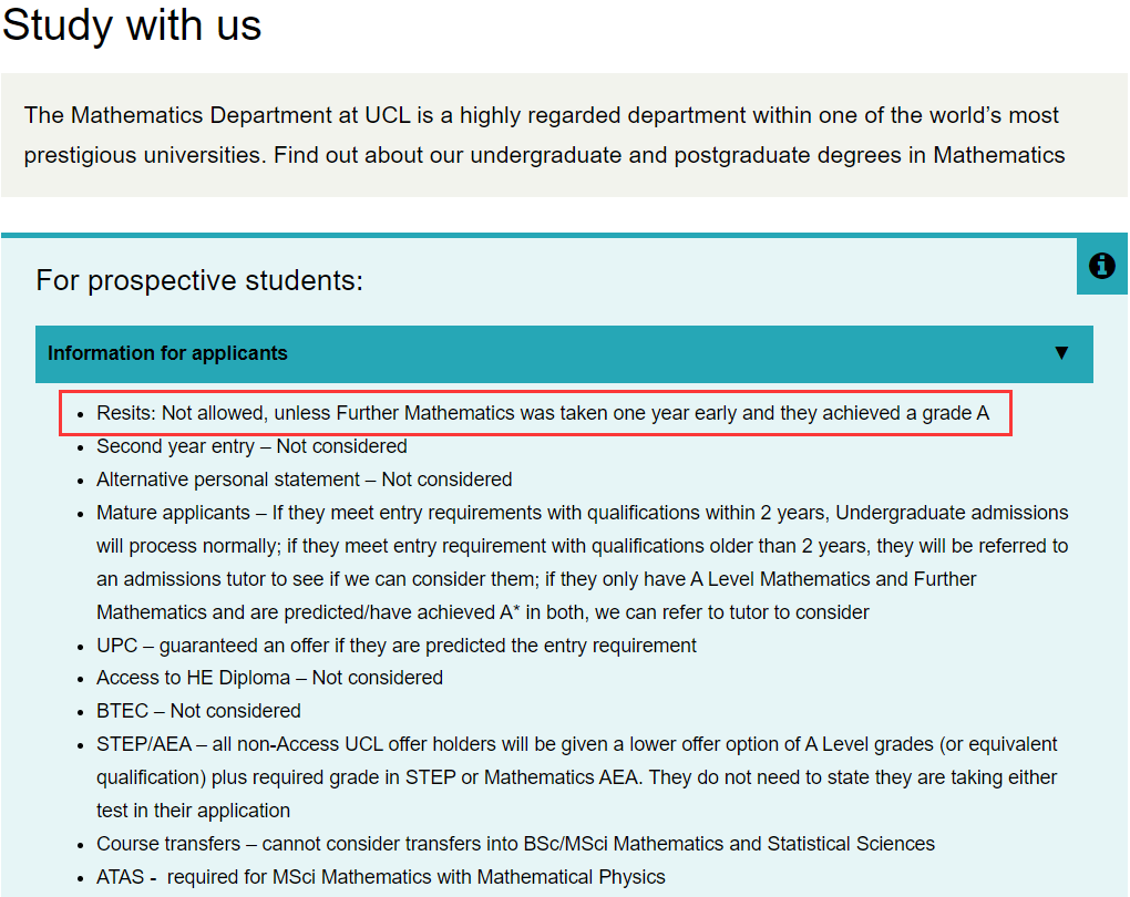 image.png G5大学不接受这些A-Level科目!