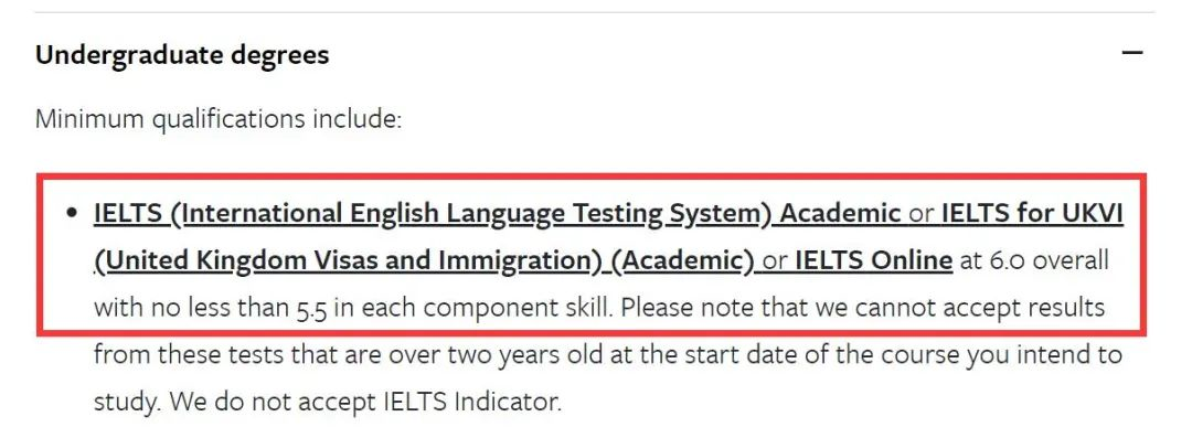 雅思6分能去QS前100哪些热门学校?