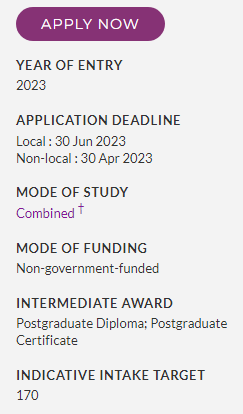 香港城市大学2023-2024授课硕士计划招生人数公布