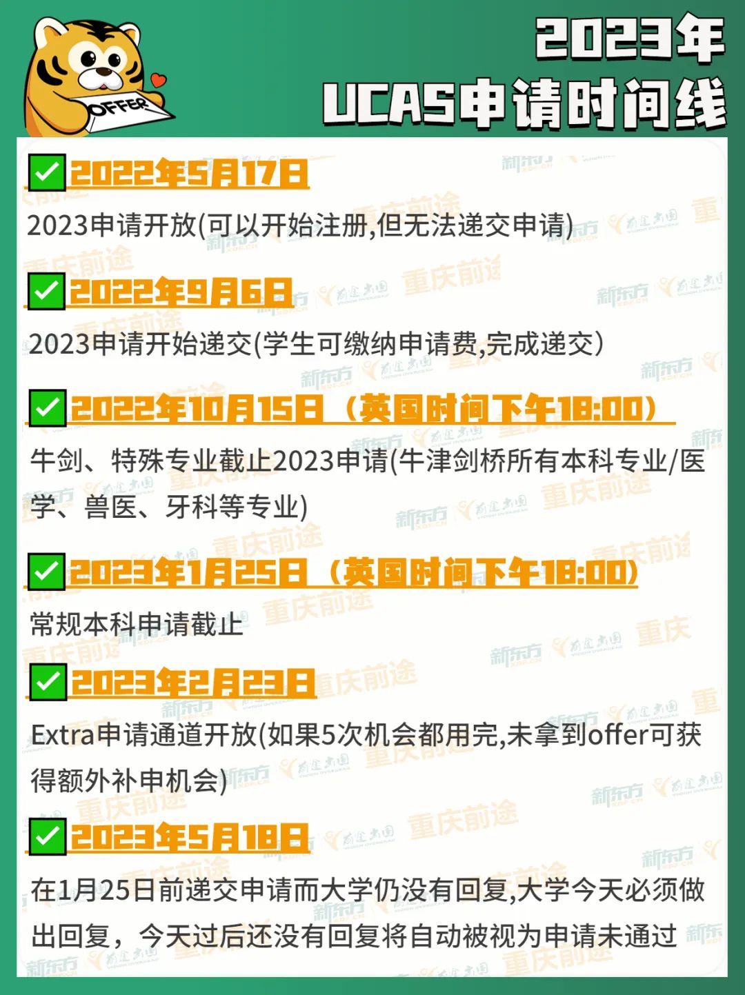 2023年英国本科申请开放!完整时间线攻略!
