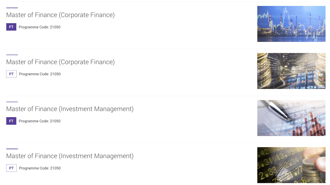 香港留学金融学硕士申请要求汇总