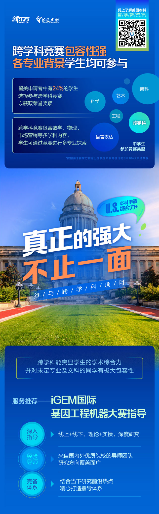 【长春留学】美国本科申请赋能