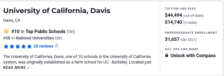 2023U.S.News全美公立大学排行榜发布! 2023U.S.News全美公立大学排行榜发布!