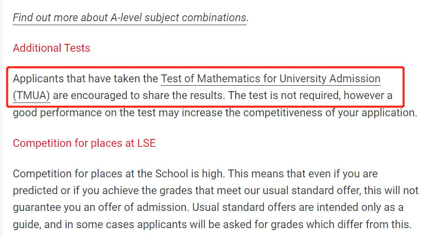 英国经济学科前五院校申请要求变动信息汇总