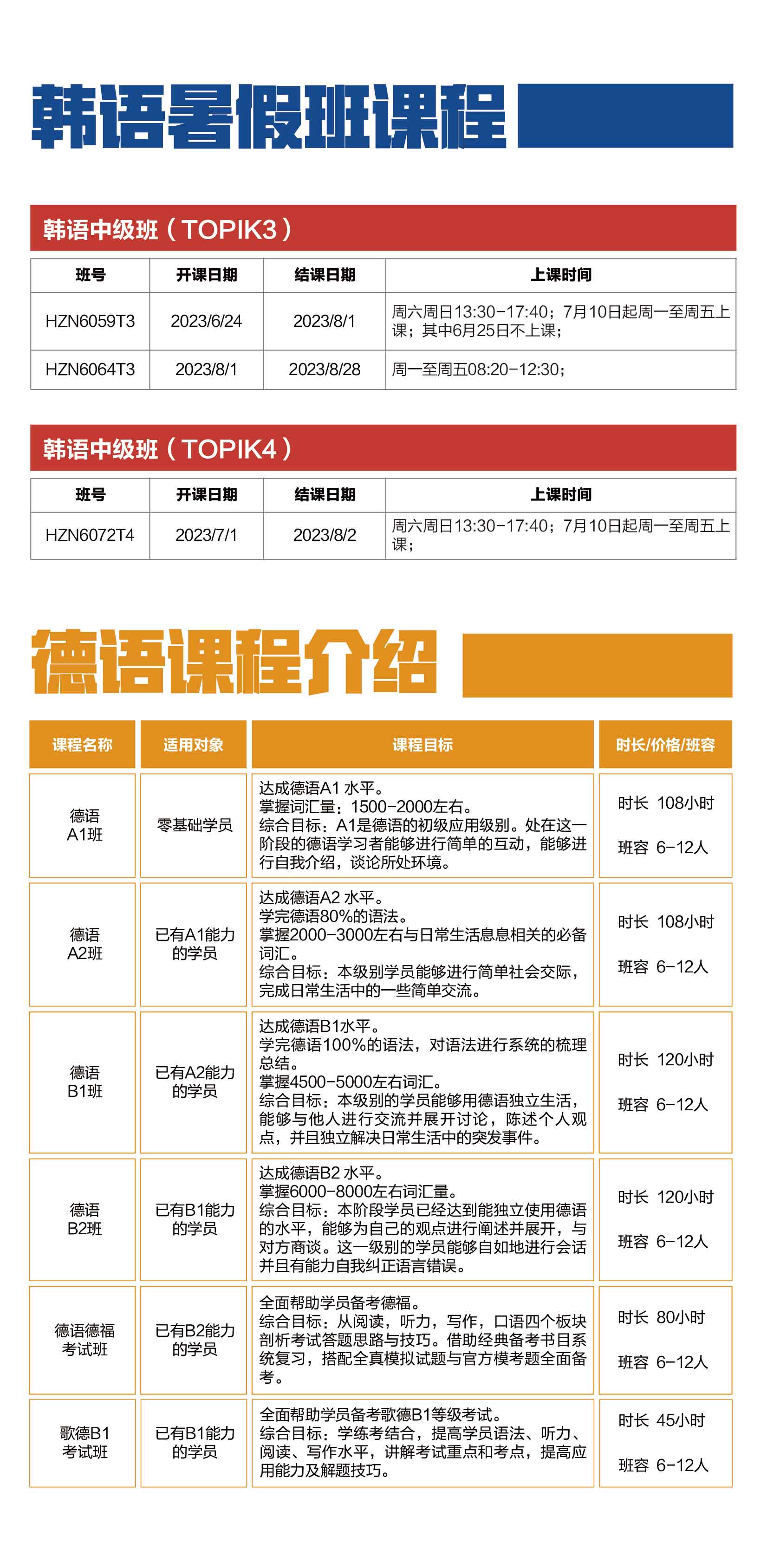 新东方第二外语暑假班——今夏欲赢  志在先行