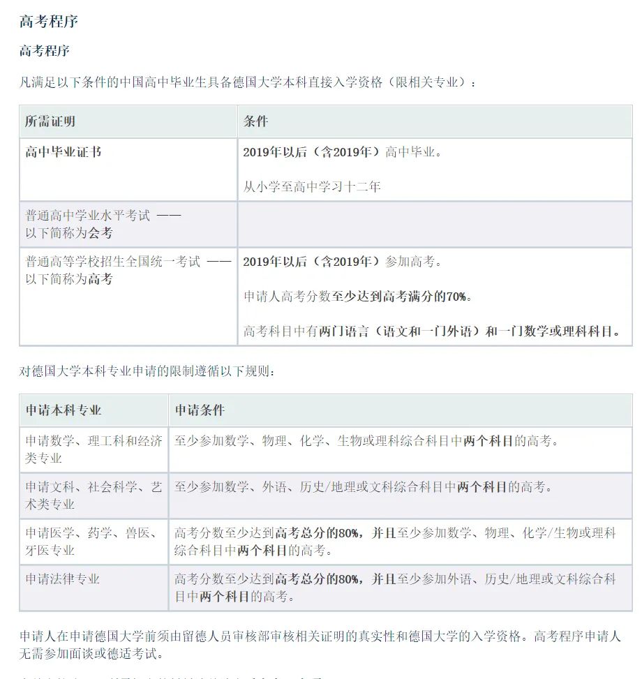 211、985内卷严重,“高考程序”本科直入项目助你入读德国精英大学