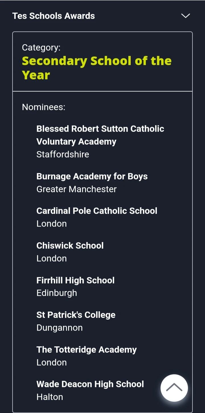 【聚焦】Tes Schools Awards 2023公布获奖名单! 【聚焦】Tes Schools Awards 2023公布获奖名单!