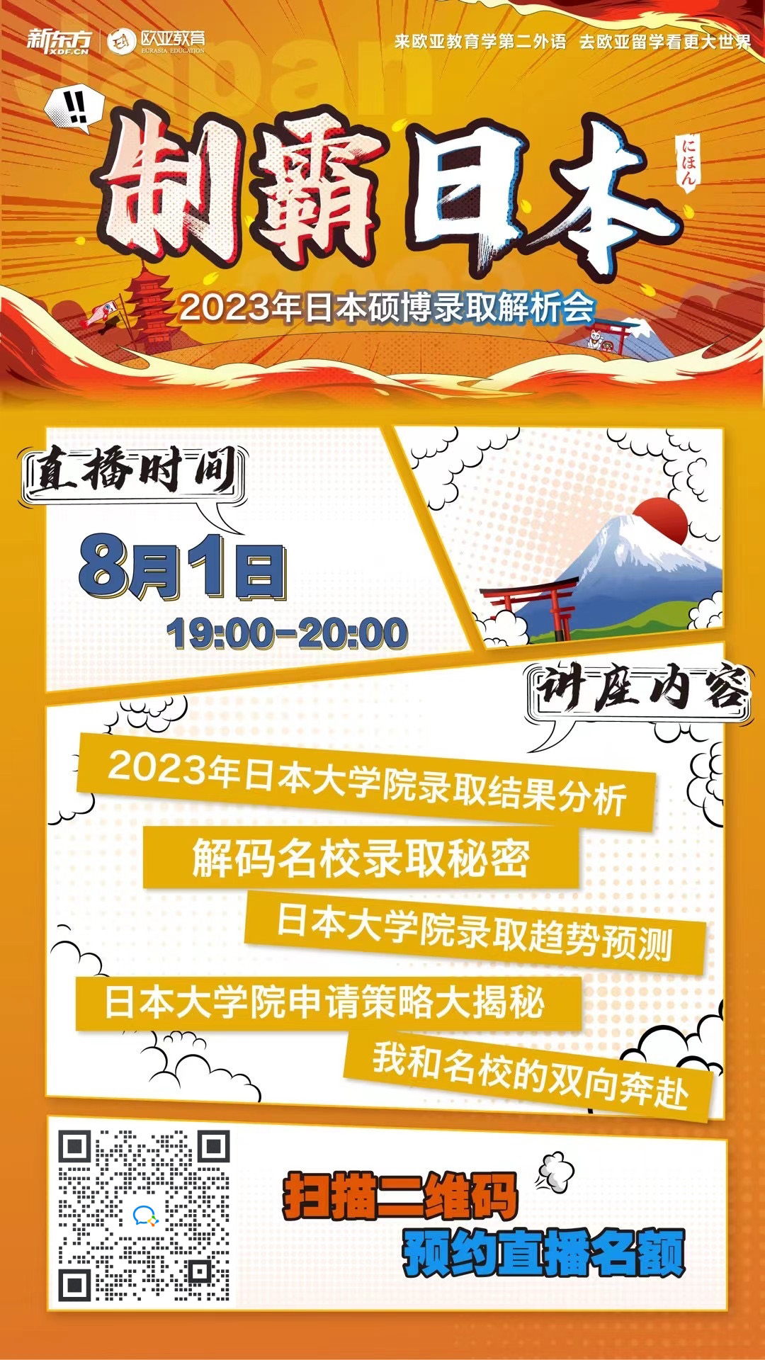 8.1 制霸日本 2023年日本硕博录取解析会