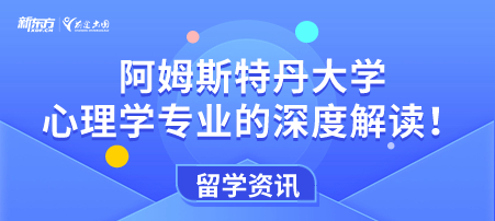 阿姆斯特丹大学心理学专业的深度解读！