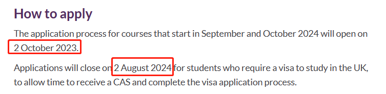 英国华威大学公布24fall申请时间!