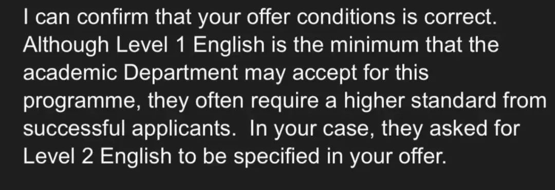这些英国大学授权专业要求的语言成绩
