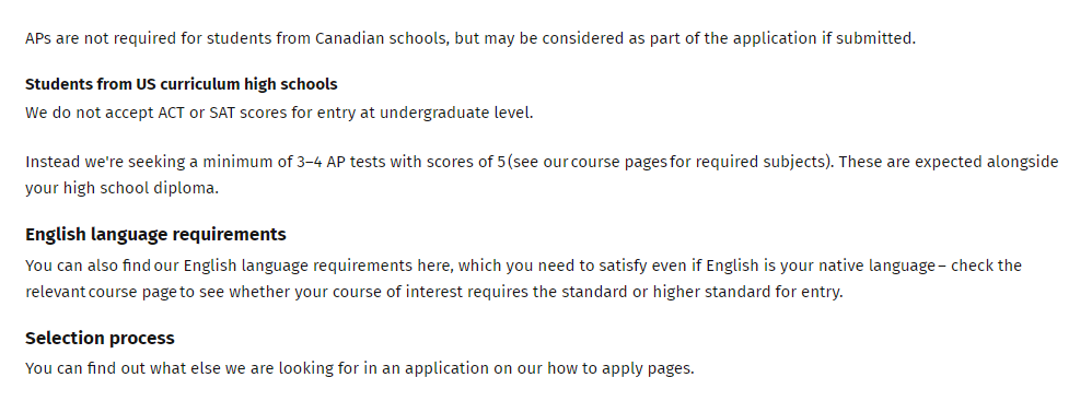 如何使用AP考试成绩申请英国大学？
