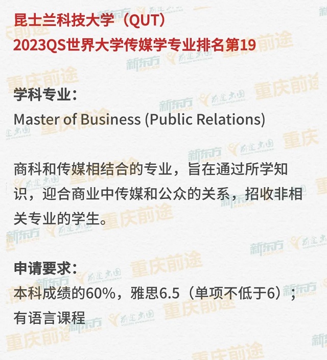 【重庆传媒专业留学】传媒留学全解一文汇总!
