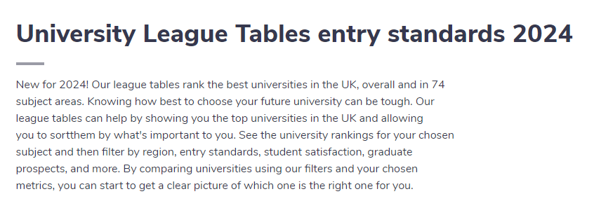 【聚焦】CUG2024年英国大学排行榜重磅发布！上