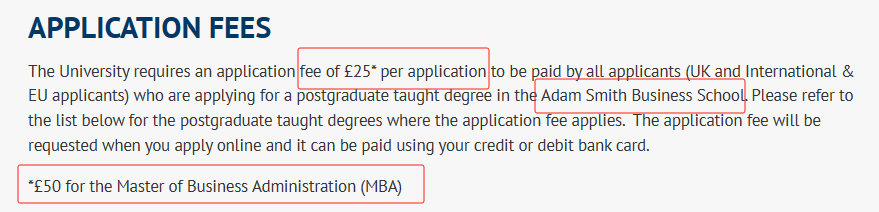【留学费用】24fall英国QS100大学申请费汇总 【留学费用】24fall英国QS100大学申请费汇总
