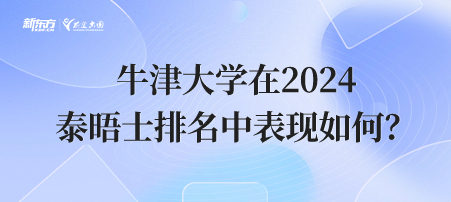 牛津大学在2024泰晤士排名中表现如何？
