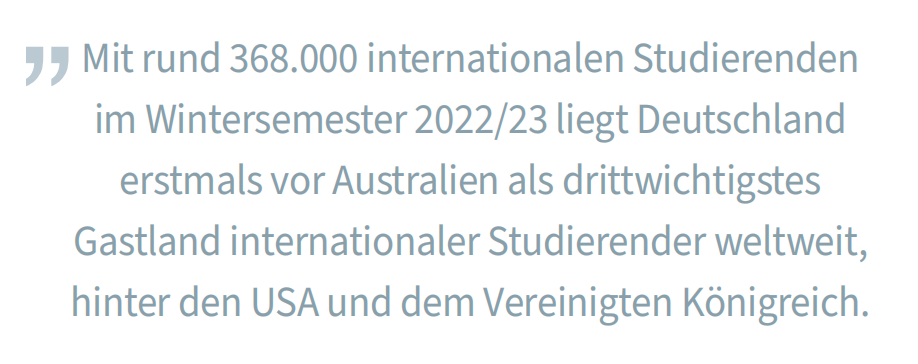 【留学资讯】DAAD年度报告发布！德国成为受欢迎留学国家前三名！