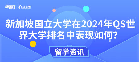 新加坡国立大学在2024年QS世界大学排名中表现如何？