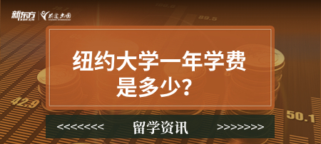 纽约大学一年学费是多少？
