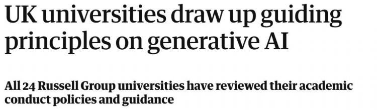 英国大学宣布新规定 AI可以用了！
