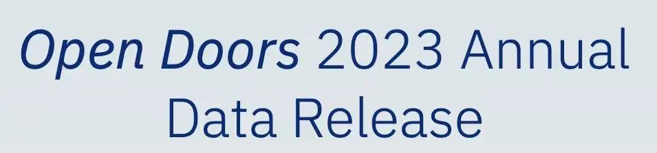 2023美国门户开放报告出炉！中国留美国际生稳居榜首！