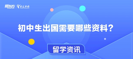 初中生出国需要哪些资料？