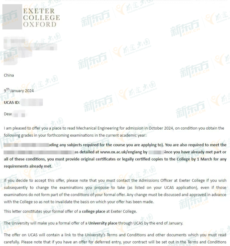 【捷报】牛津大学本科offer重磅来袭! 【捷报】牛津大学本科offer重磅来袭!
