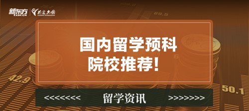 国内留学预科院校推荐！