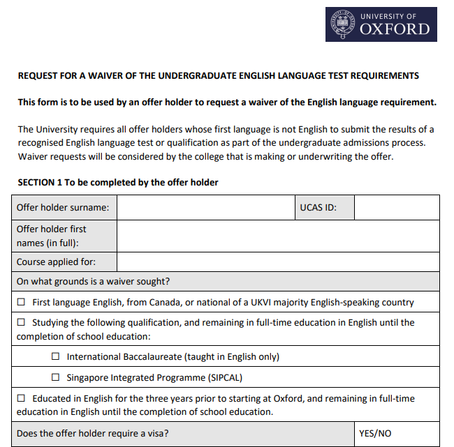 【注意】这类学生申请英本院校不用递交雅思成绩? 【注意】申请英本院校,什么情况下可以豁免提交语言成绩?