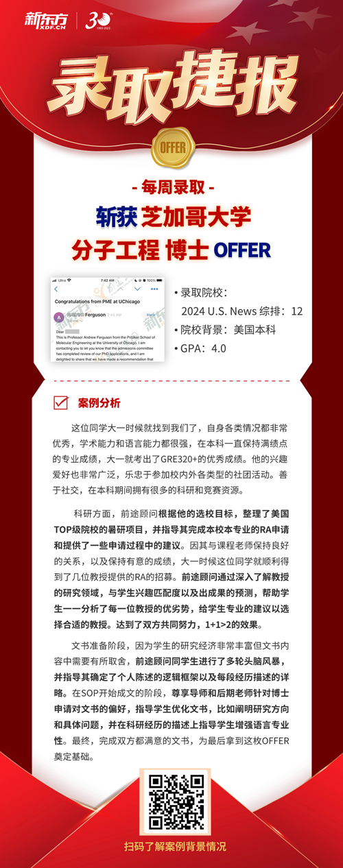 早录取｜24录取季首发，美国硕博录取大放送！