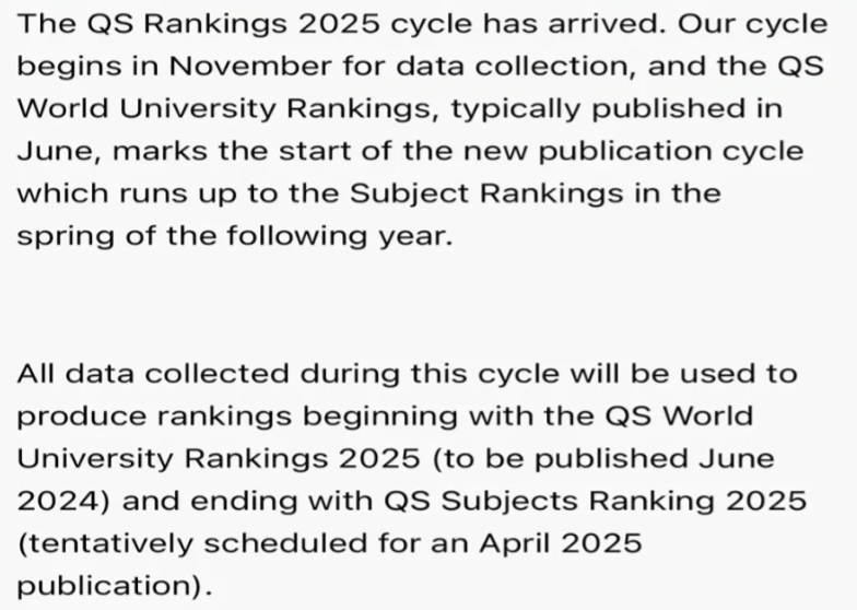 【开年重磅】2025年QS世界大学排行榜预测(英国版) 【开年重磅】2025年QS世界大学排行榜预测(英国版)