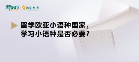 留学欧亚小语种国家，学习小语种是否必要？