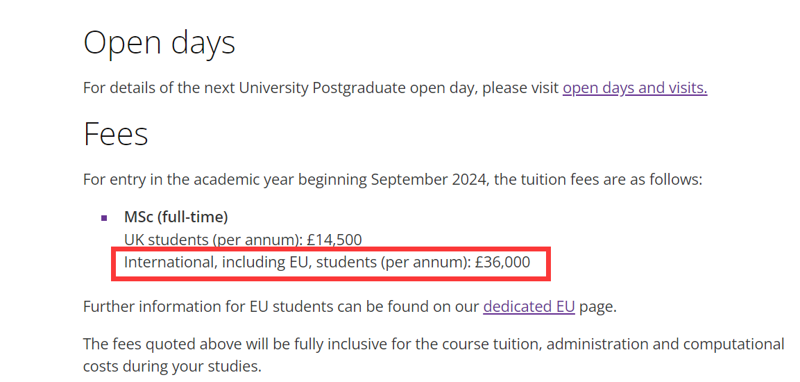 【留学干货】前往英国QS百强大学留学，一年留学需要多少钱？