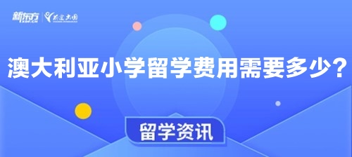 澳大利亚小学留学费用需要多少？