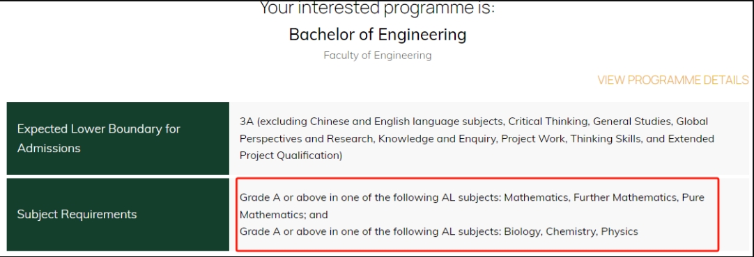 香港大学入学要求调整 涉及20多个专业！