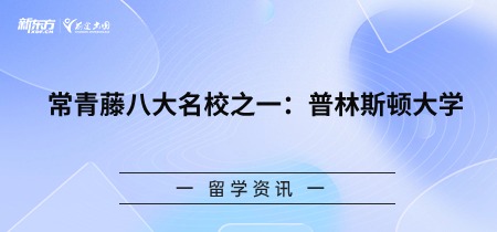 常青藤八大名校之一：普林斯顿大学