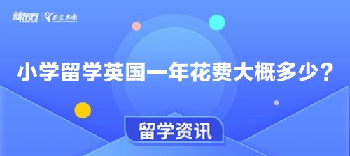 小学留学英国一年花费大概多少？