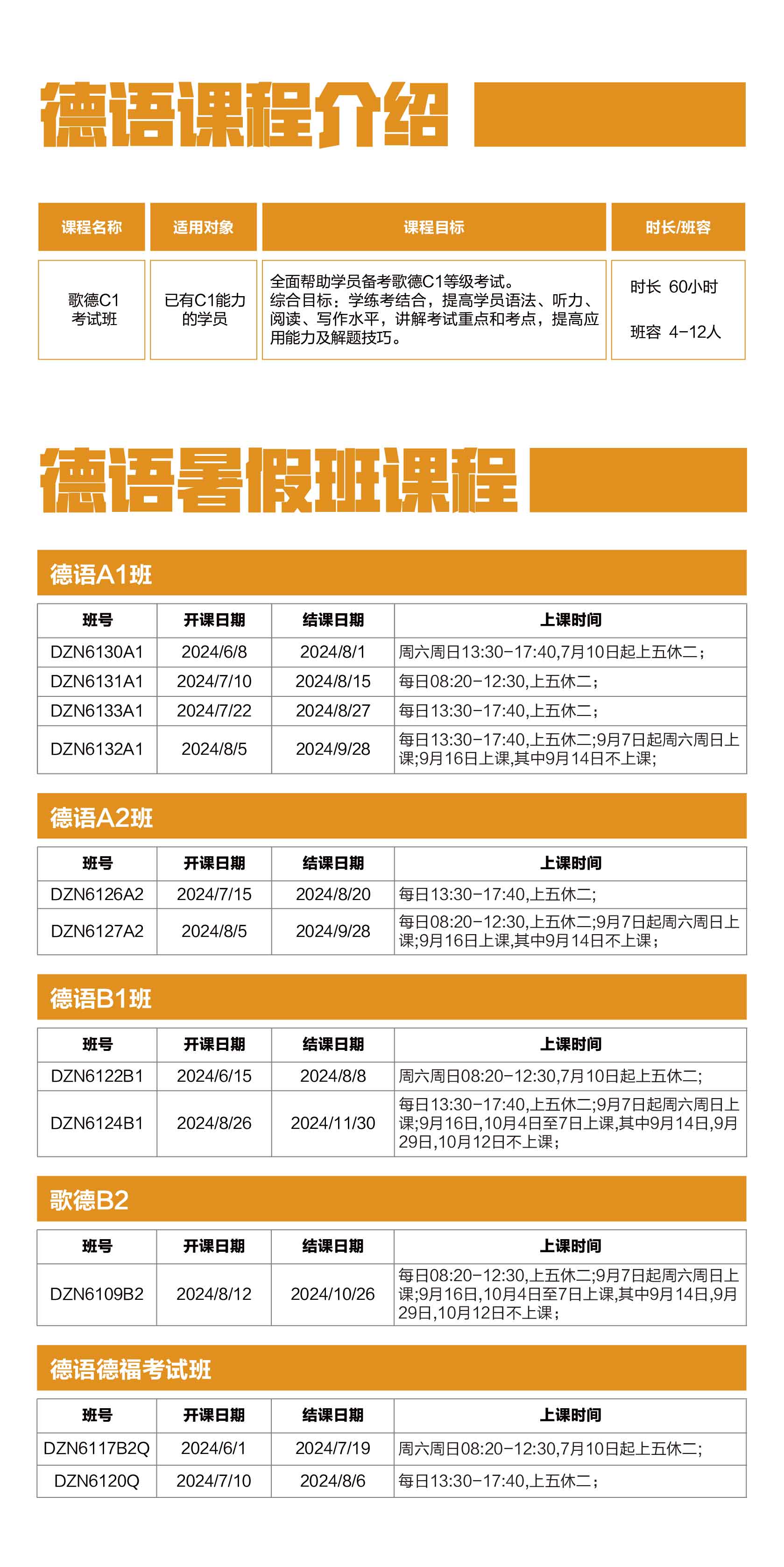 2024新东方小语种暑假班更新上线啦！