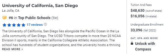 2024USNews全美公立大学榜单：UCB与UCLA并列夺冠！