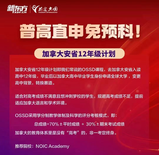【加拿大】免预科!普高直申加拿大本科