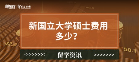 【新疆留学】新国立大学硕士费用多少？