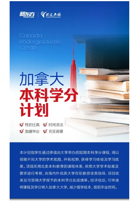 【加拿大】加拿大本科学分计划你了解多少?
