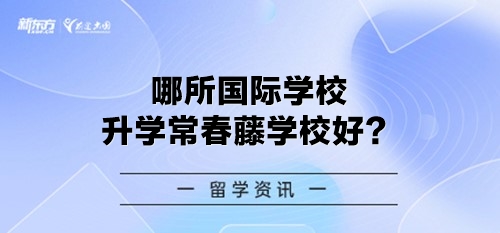 哪所国际学校录取梦校常春藤学校好？
