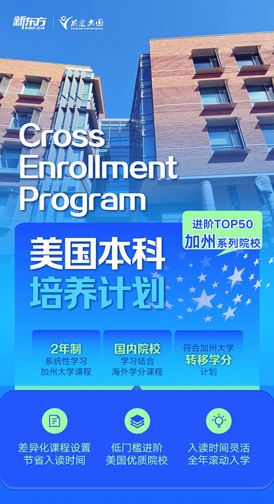 【留学指南】美国留学本科培养计划-加州系列院校
