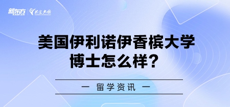 美国伊利诺伊香槟大学博士怎么样？