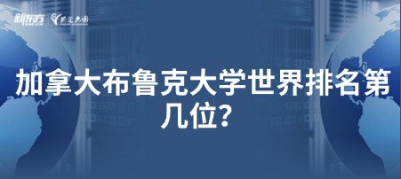 加拿大布鲁克大学世界排名第几位?
