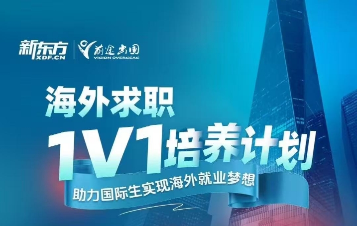 【项目】新东方海外求职1v1培养计划