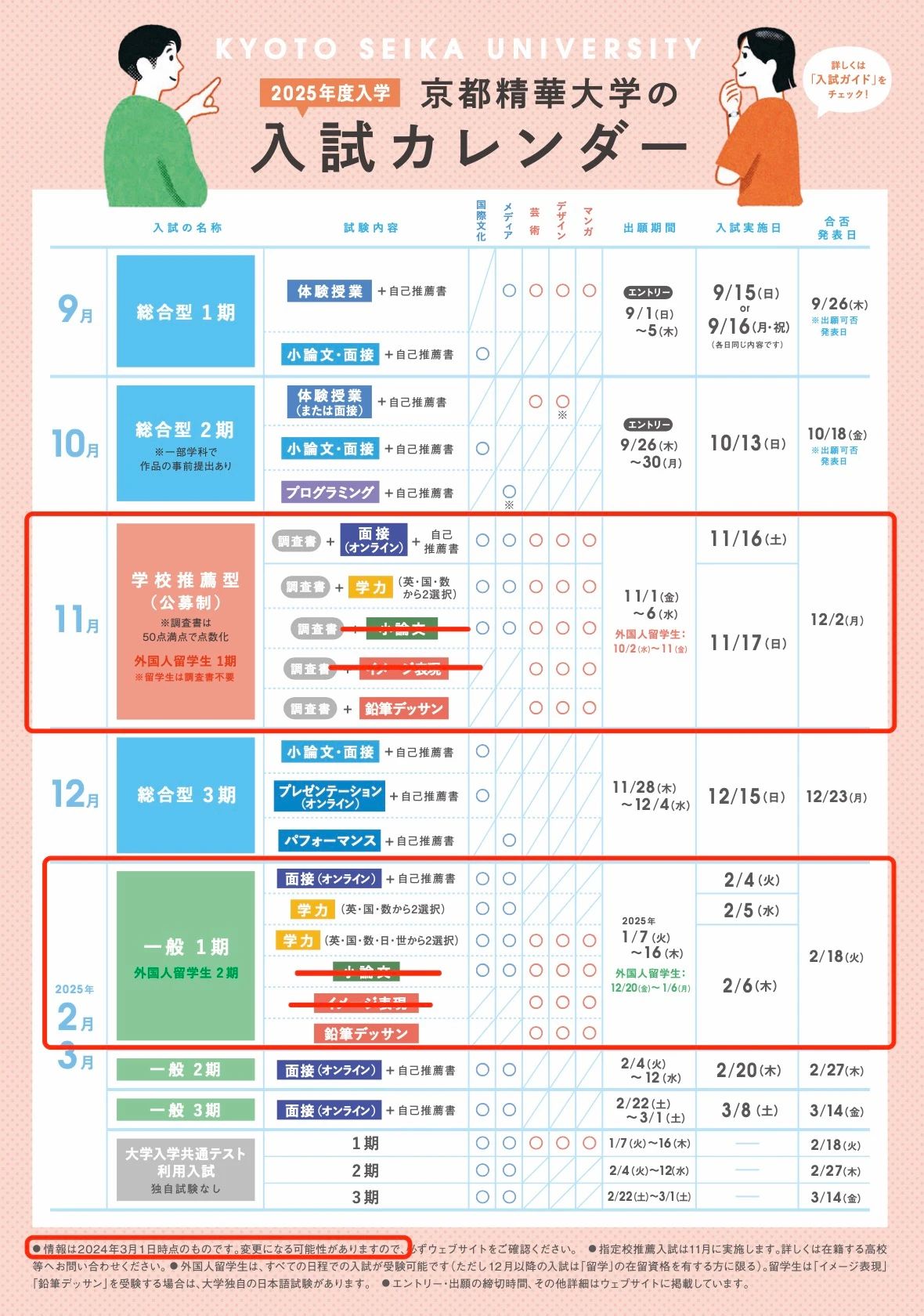 【亚洲】2026日本京都精华大学考试改革通知