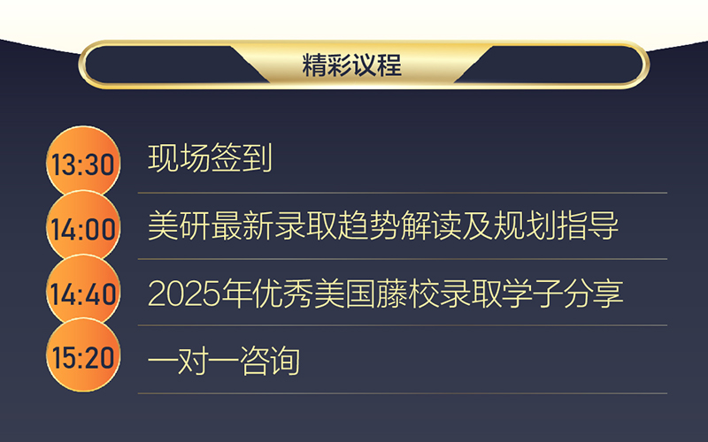 筑梦常青藤-2025美国研究生录取分享会